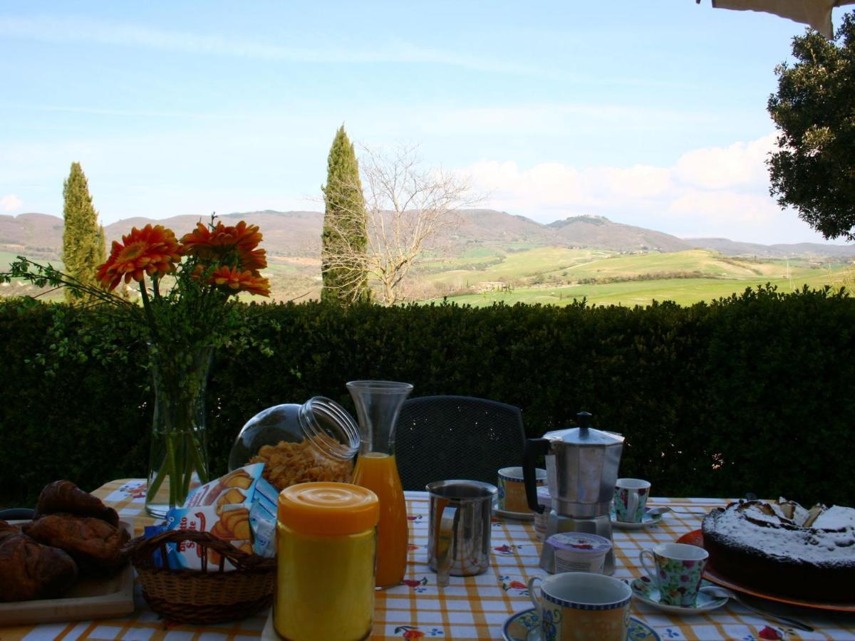 شقة Spacious Farmhouse In Pienza With Swimming Pool Contignano المظهر الخارجي الصورة